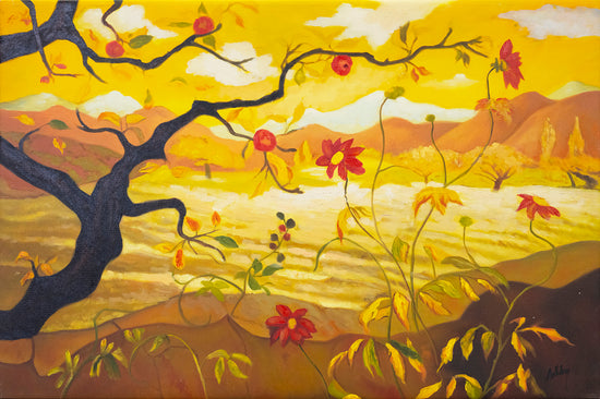 Apple Tree with Red Berries-Paul Ranson, Replica