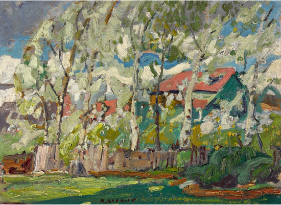 Opposite My Studio, Bedford Park, Toronto, 1926