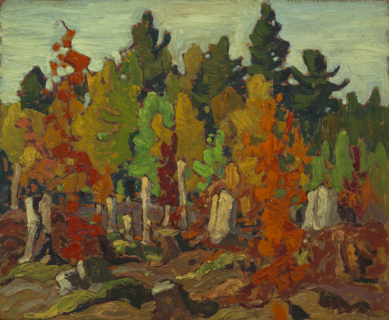 Red Maples, 1922